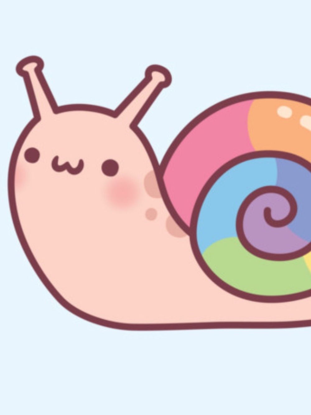 Cute Pink Snail Plush Toy for Small Pets
